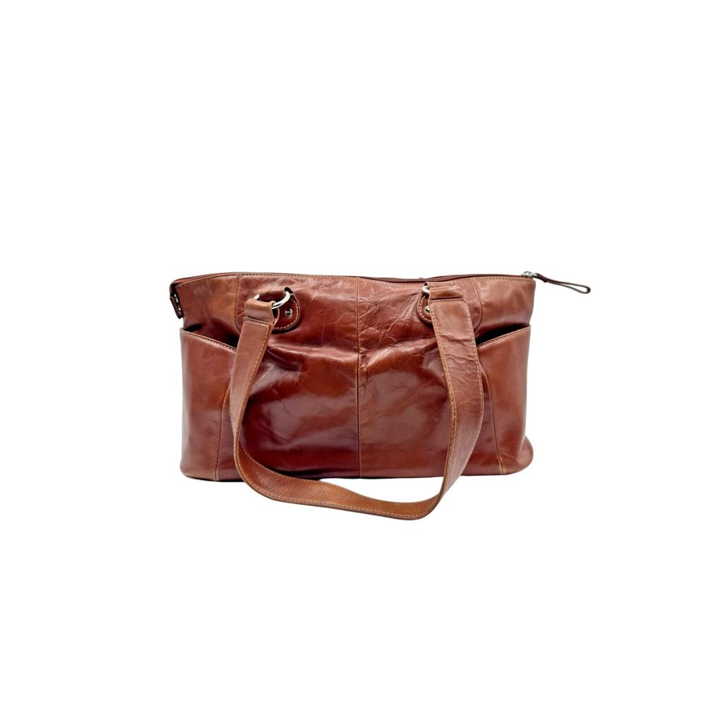 Original Brown Butler Bag by Jen Glover Storage Tray Top Grain Leather Dust Bag